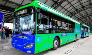Nova frota de ônibus elétrico em Belém